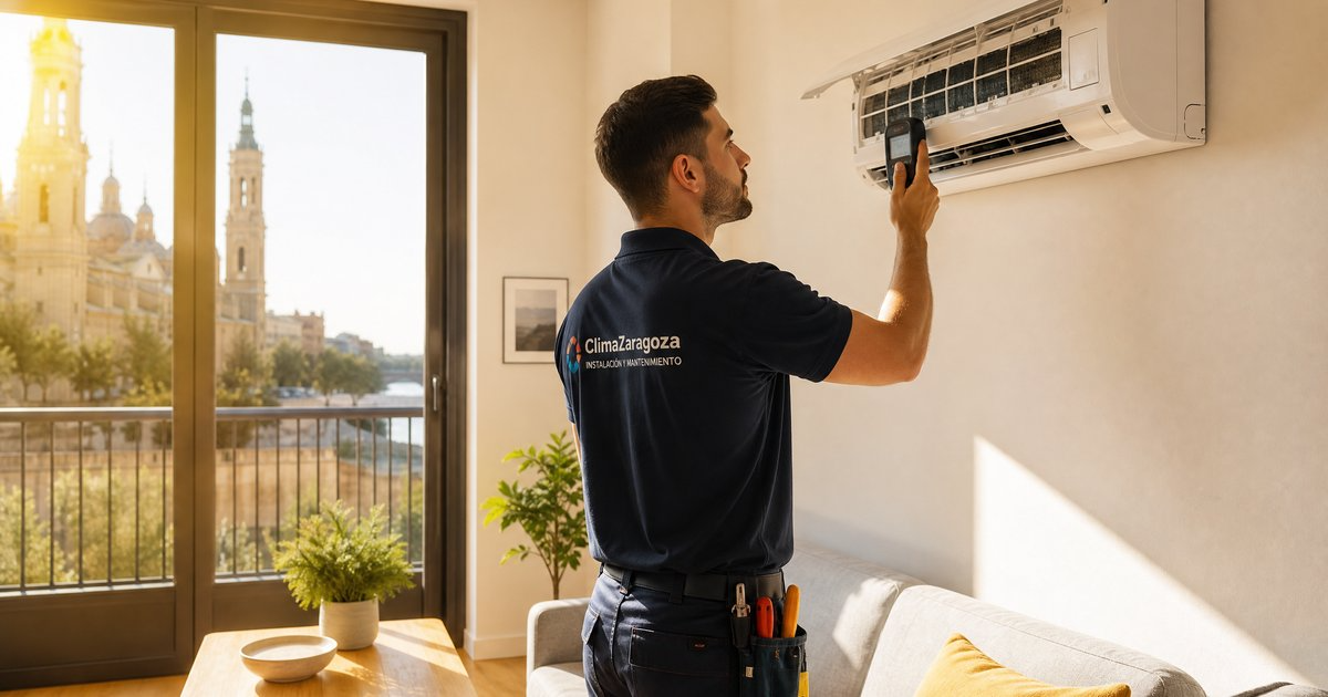 Cómo preparar tu aire acondicionado para el verano en Zaragoza